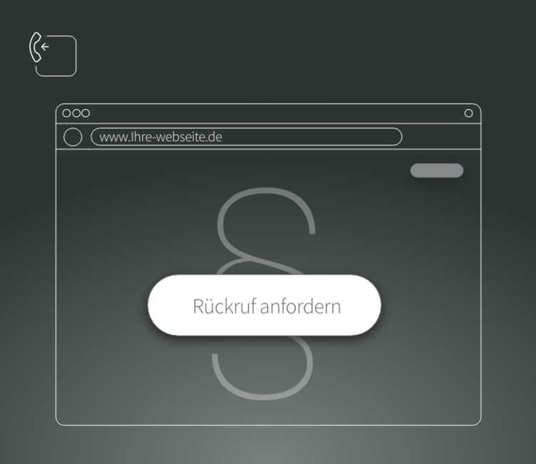Rückrufservice direkt über Ihre Website