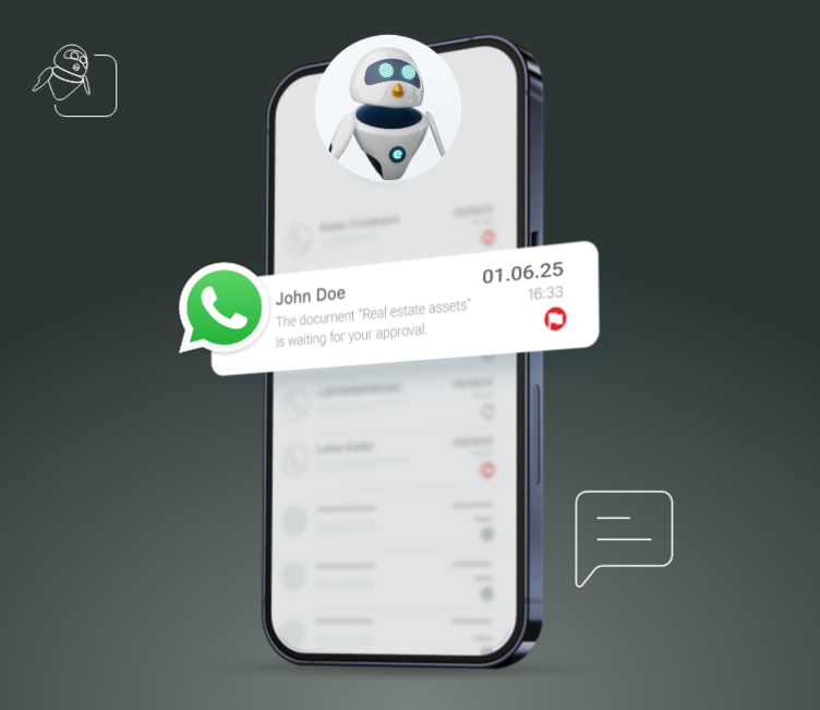 Aida – Ihr WhatsApp-Service für mehr Kanzleieffizienz