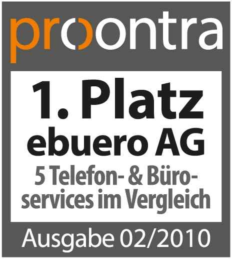 Testsieger bei procontra Testsieger bei procontra