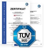 TÜV-zertifiziert TÜV-zertifiziert